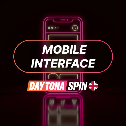 Navigate easily with the touchscreen-optimized interface of the Daytona Spin app.