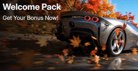Daytona Spin Welcome Pack bonus